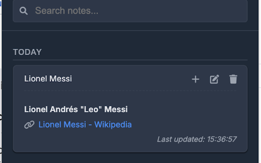 Webpage Notes :: Take notes from any webpage with preserved styling.