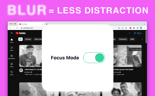 Blur-Not-Block! :: Blur, not block! Let's make the Internet less distractive so that we can focus on what matters.