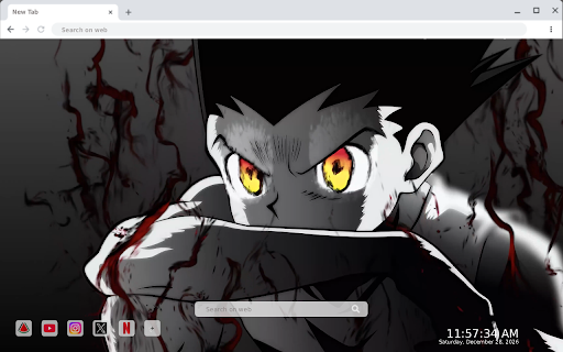 Gon’s Hunter Spirit Live Wallpaper :: Transform your new tab with Gon’s Hunter Spirit live HD wallpapers, featuring stunning visuals that bring adventure to life.