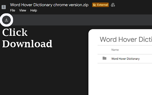 Lexidoit Word Hover Dictionary :: Hover over any word to see definition and pronunciation
