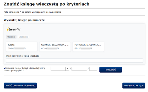 SmartKW :: Inteligentne zarządzanie księgami wieczystymi