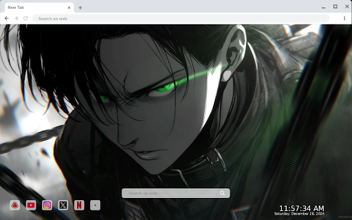 Levi Rage Mode Attack On Titan Live Wallpaper :: Unleash Levi's rage with this dynamic HD live wallpaper featuring Attack on Titan. Transform your new tab into heroic action!