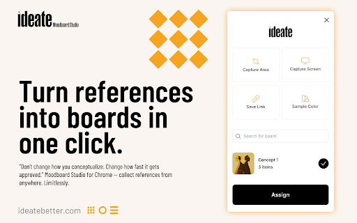 Synthesis :: Capture and save web content to your moodboards