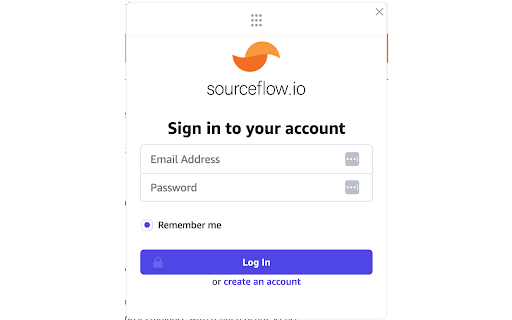 SourceFlow Amazon Extension :: -