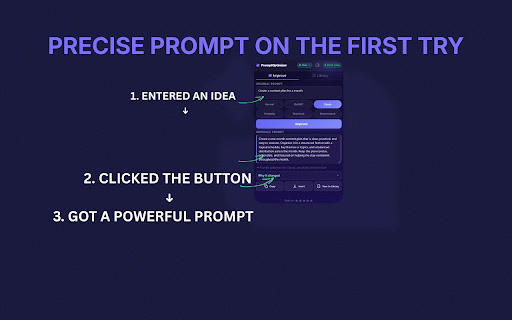 PromptOptimizer :: Improve your AI prompts with one click
