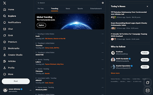Dim for X :: Brings back the Dim theme to X (Twitter) with full color customization.