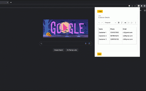 Web Notes :: Take notes while browsing the web. Your notes are always there, just 2 clicks away.