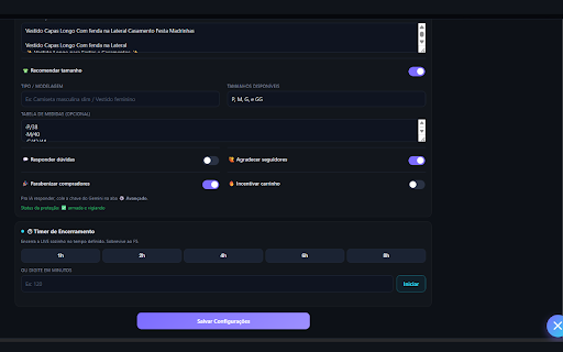Live Moderador Pro :: Auto-fixar produto, proteção antiviolação, notificações de vendas/carrinho no Telegram e controle de licença para TikTok Shop Live
