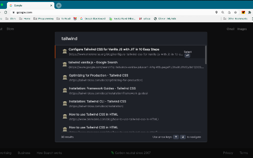 Omni Launcher :: Quick launcher for Chrome - manage tabs, bookmarks, your browser history