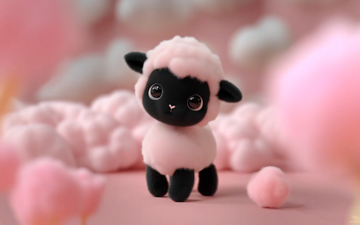 Pink Cute Lamb Live Wallpaper :: Transform your new tab with adorable pink cute lamb live wallpapers in stunning HD. Enjoy a charming, vibrant ambiance!