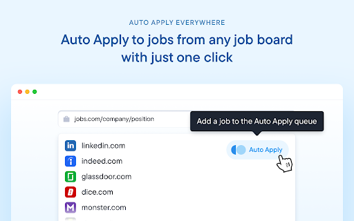Autojob: AI job application copilot :: Fill job applications with your resume and optional AI. Bring your own API key, or use paid Autojob credits.