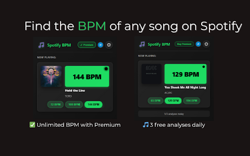 Spotify BPM :: Spotify BPM – Find the BPM of any song on Spotify