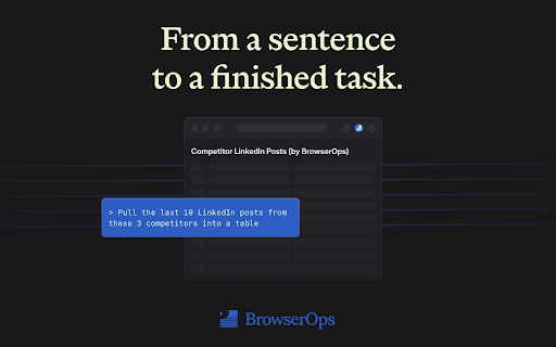 BrowserOps :: Autonomous browser control for MCP-compatible agents.