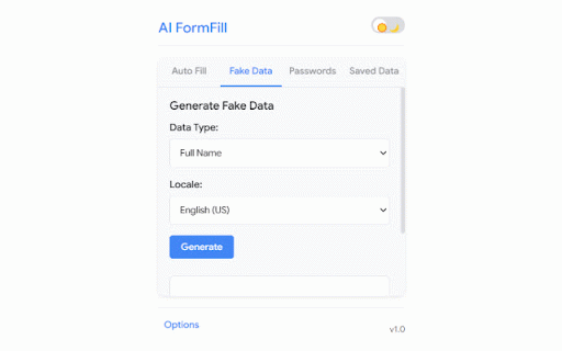 AI FormFill :: AI FormFill is a powerful Chrome extension that helps you fill out forms quickly and accurately.