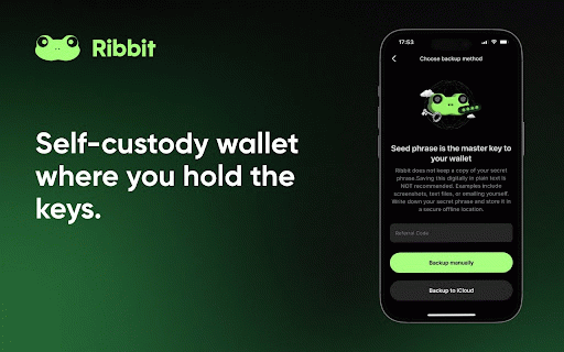 Ribbit Wallet - Non-custodial crypto wallet :: Ribbit Wallet is your user-friendly, non-custodial, multichain wallet and payment app built on Supra’s high-speed Layer 1 network.