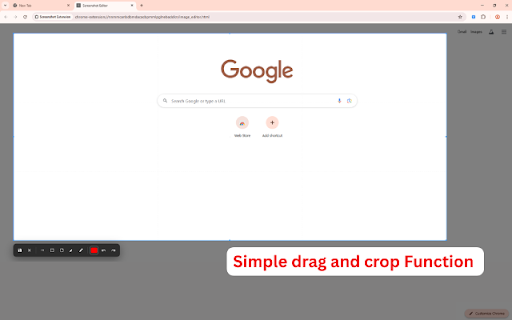 Screenshot Extension :: Take a screenshot and save it to a location of your choice.