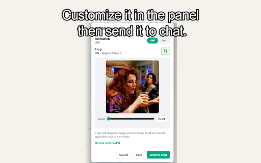 Gif2Sticker :: Convert WhatsApp Web GIFs and images into sticker-ready WebP files with crop and animation options.
