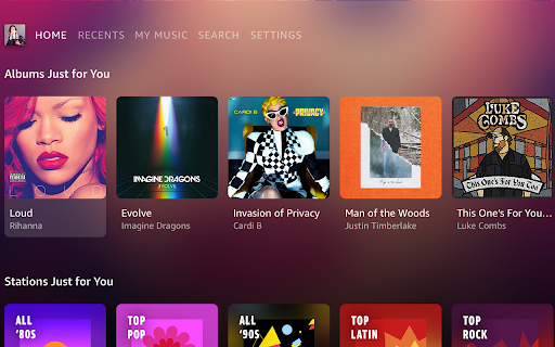 Amazon Music Web Player :: Unofficial Amazon Music Web Player Extension.