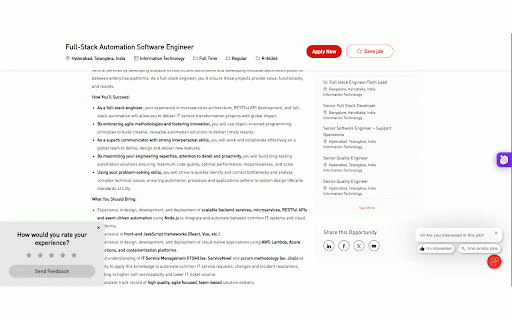 QuickHire Job Logger :: Capture job postings across supported career sites with per-user quotas.