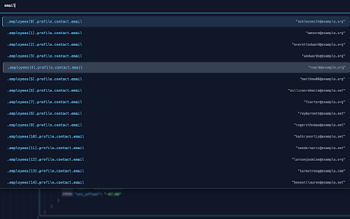 JSON Master :: Lightweight JSON viewer with jq-style path navigation and search