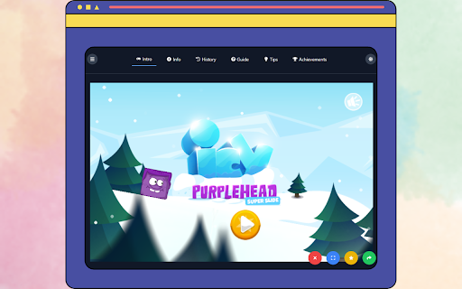 Icy Purple Head Classic :: Icy Purple Head Unblocked – Slide, Stick & Solve Puzzles! ❄️🟣