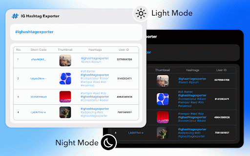 IG Hashtag Exporter - Free :: Export Instagram Hashtag Posts for Free