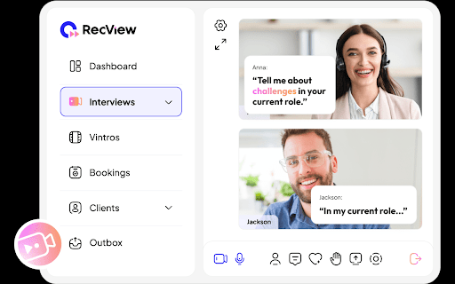 RecView - Vintro recorder :: RecView screen recording Chrome extension