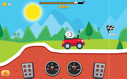 Eggy Car Game - Balance and Drive Through Wacky Challenges! :: Navigate bumpy terrains in Eggy Car, a fun physics-based driving game for all ages!