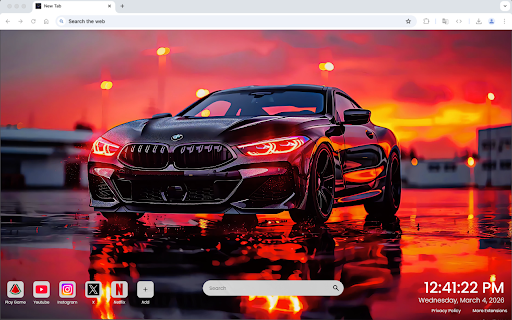 BMW M5 F90 Live Wallpaper Features :: Experience the elegance and speed of the BMW M5 in this live Tab showcasing dynamic visuals and a sleek design for car enthusiasts