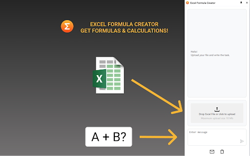 Excel Formula Creator :: An excel formula creator provides for excel ai powered tool that can help you to write an excel formula and make calculations.