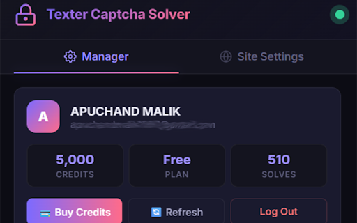 Texter Captcha Solver :: Fastest Automatic Captcha Solver, That ever existed on earth.