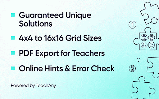 Sudoku Generator & Printable Puzzle Maker :: Create and print custom Sudoku puzzles online. The ultimate Sudoku maker for teachers, students, and puzzle enthusiasts.