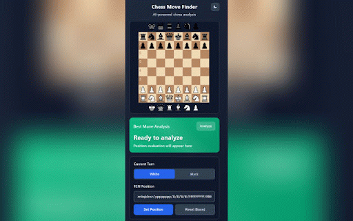 Chess Move Finder :: Find the best move in any chess position using Lichess API