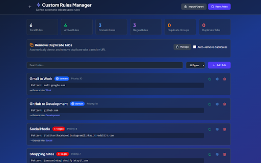 Groupify - AI Tab Manager :: AI-powered browser extension that automatically organizes your tabs into logical groups using Gemini AI
