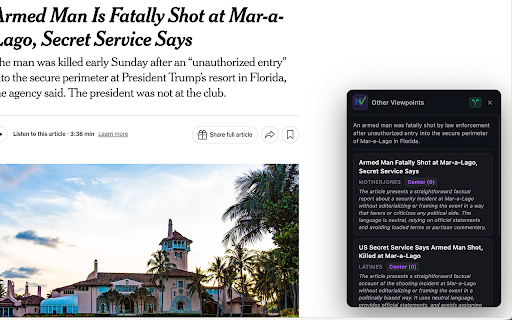 NWS Check - Bias Analyzer :: Analyze the political bias of any news article using AI