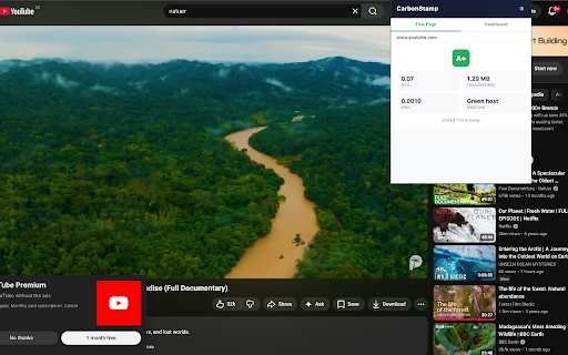 CarbonStamp :: Estimates the carbon footprint of every webpage you visit