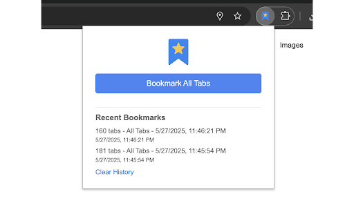 Bookmark All Tabs :: Bookmark all open tabs across all windows with a single click