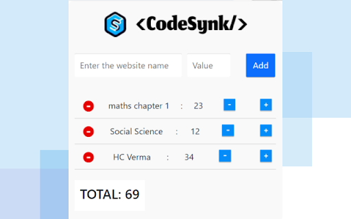 Codesynk :: Manage and keep track of coding questions across platforms