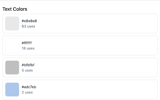 CSS Pully – Font & Color & Style Inspector :: Font & CSS Detector - CSS Pully extracts colors, fonts, shadows, and styles from any webpage. Perfect for designers & developers.