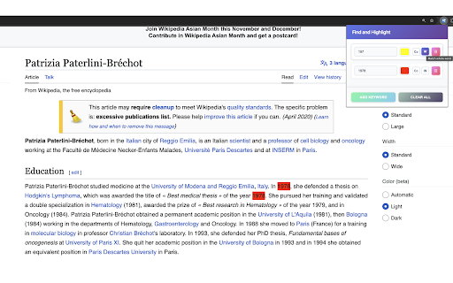 Better Finder :: Multi-keyword search and highlight with individual colors, match case, and whole word options