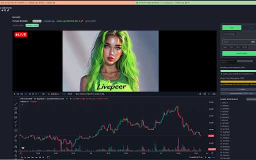 VTuber: Pump.Fun Live Streaming :: Enables live streaming of Pump.Fun coins