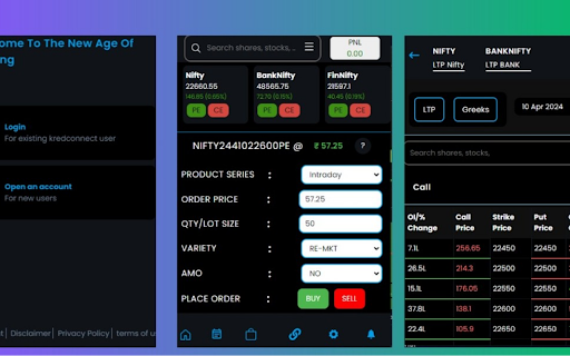KredKonnect-Shoonya :: The KredKonnect-Shoonya Chrome Extension is a trading tool that enhances TradingView.