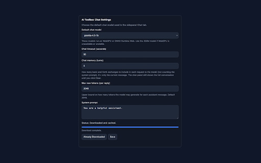 AI Toolbox :: AI Toolbox is a browser extension that allows you to use a variety of AI tools in your browser.