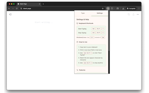 Clipboard Typer :: Type clipboard contents into input fields at configurable speed