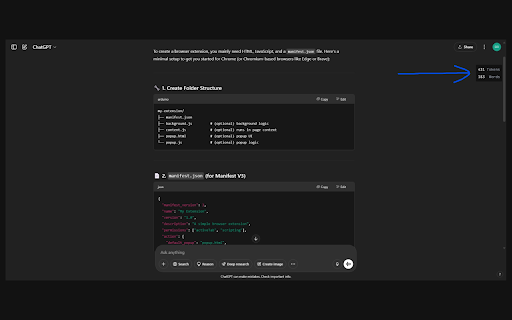 ChatGPT Token Counter :: Count tokens in real time on chatgpt conversation
