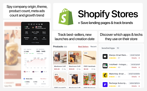 Brandsearch - Ecommerce Store & Ad Research :: See any online store's estimated traffic and revenue, theme, apps and active ads, including EU & UK ad spend.