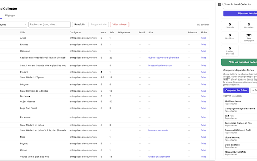 UXomnia Lead Collector :: Collecte cumulative de prospects et remontée dans le CRM UXomnia.