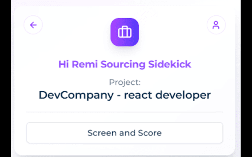 Hi-Remi :: Your LinkedIn sourcing sidekick