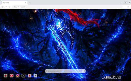 Igris Solo Leveling Dark Blue Live Wallpaper :: Transform your new tab with vibrant dark blue live wallpaper inspired by Igris from Solo Leveling. Immerse in HD visuals!