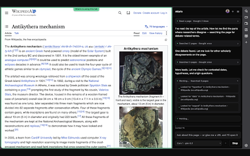 Atlarix :: Drives the browser you are already signed into.
